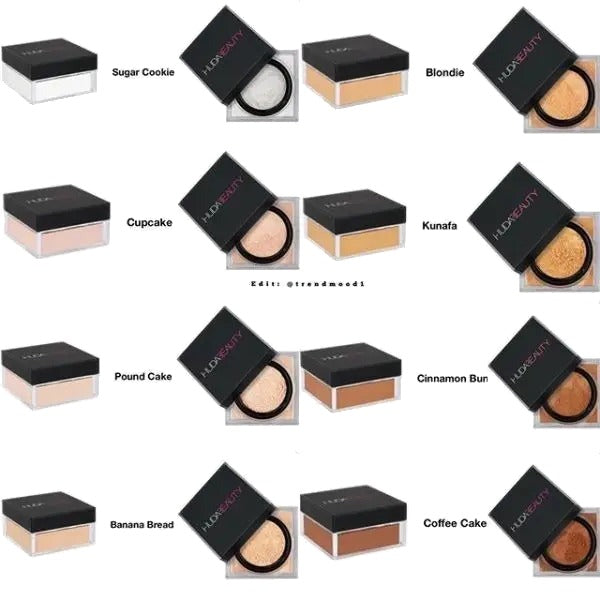 Base De Maquiagem Em Pó Huda Beauty Pound Cake 20g Bolo De Libra