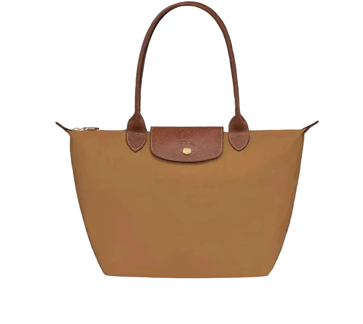 Longchamp Le Pliage Club Tote Amarelo Sandy Plain Ouro