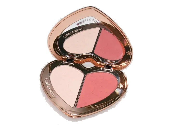 Charlotte Tilbury Pillow Talk Beauty Soulmates Pillow Talk Soulmates Rosewood Pó Pillow Talk Pêssego Impecável