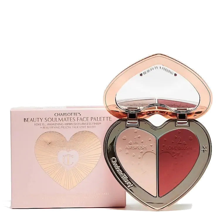 Charlotte Tilbury Pillow Talk Beauty Soulmates Pillow Talk Soulmates Rosewood Pó Pillow Talk Pêssego Impecável
