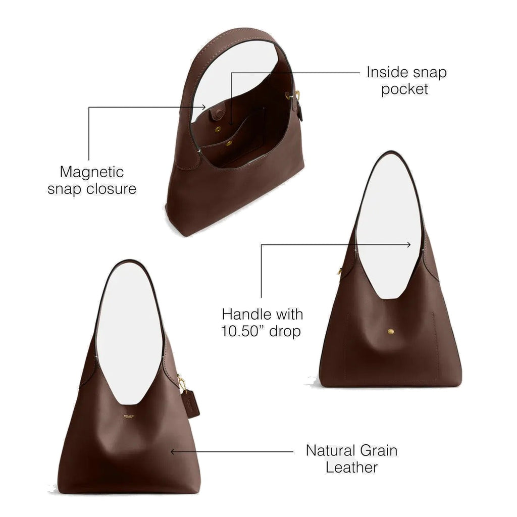 Coach Transversal Pedra Escura Liso Ouro
