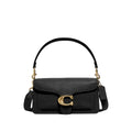 Coach Tabby Shoulder Bag Transversal Preto Liso Ouro