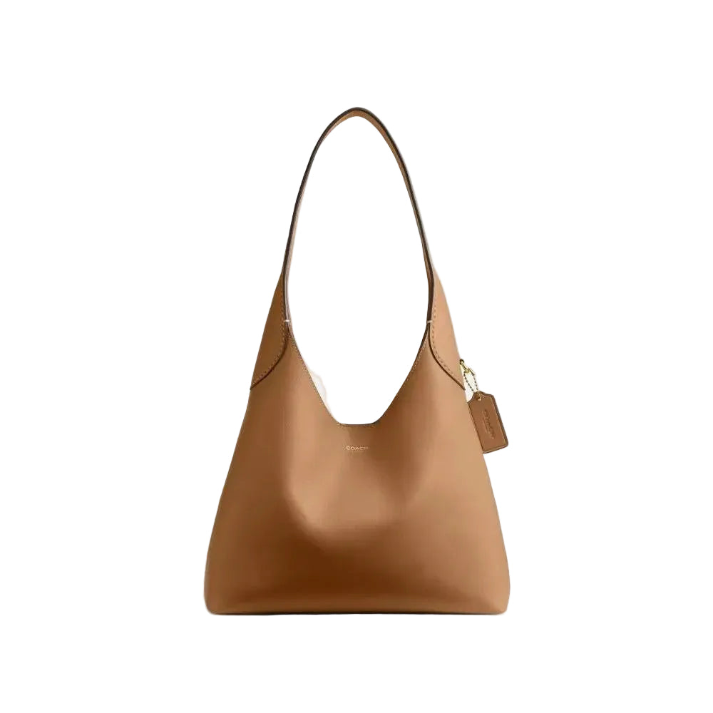 Coach Brooklyn 28 Hobo Marrom-claro Liso